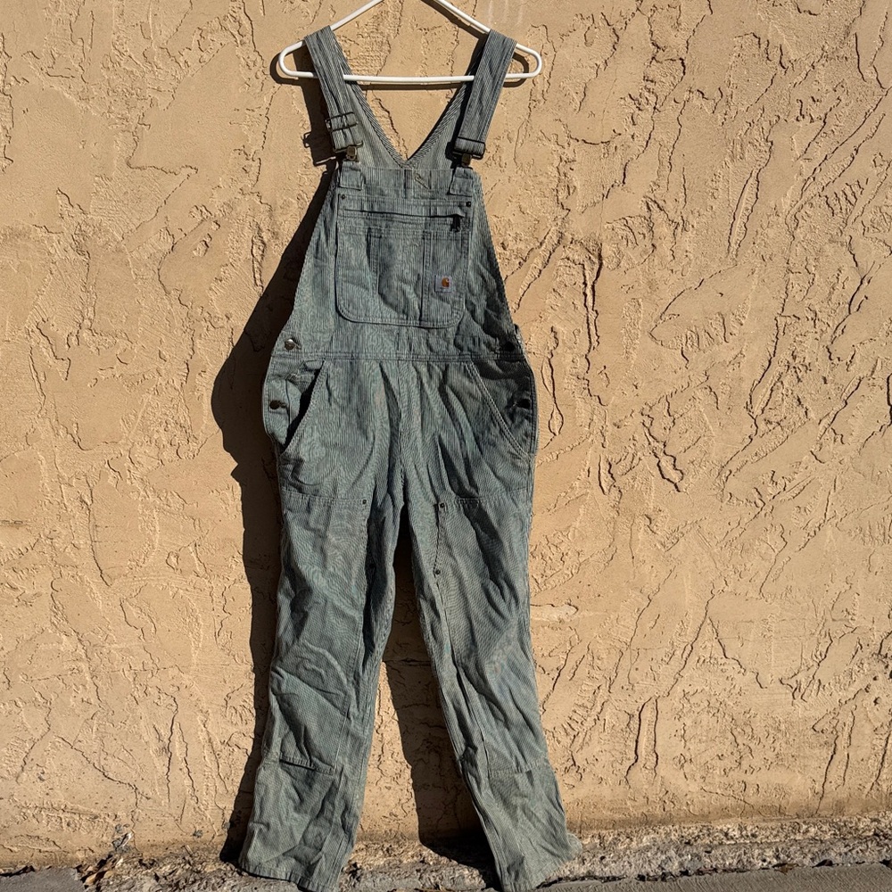 Carhartt Women's Striped Overalls